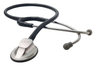 American Diagnostic Corporation Adscope Platinum Clinician Stethoscope In Black