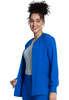 Cherokee Allura Zip Front Jacket In Royal