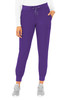 Insight by Med Couture Women's Cargo Jogger Scrub Pant In Grape