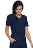 FORM by Cherokee Women's V-Neck Scrub Top CK840 Navy