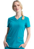 FORM by Cherokee Women's V-Neck Scrub Top CK840 Teal