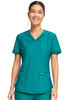 FORM by Cherokee Women's V-Neck Scrub Top CK840  Hunter Green