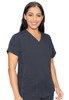 Med Couture Kerri V-Neck scrub top 7459 Touch in Pewter