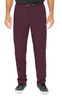 RothWear by Med Couture Men's Hutton Straight Leg Scrub Pant 7779 in Wine