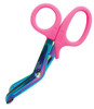 Prestige 5.5” Nurse Utility Scissor 870 in Hot Pink w/ Rainbow Finish