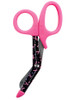 Prestige 5.5” StyleMate Prints Utility Scissor 871 in Pink Ribbons Black