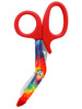 Prestige 5.5” StyleMate Prints Utility Scissor 871 in Tie Dye Rainbow