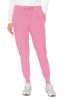 Med Couture Peaches Seamed Jogger 8721 in Taffy Pink