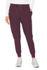 Med Couture Peaches Seamed Jogger 8721 in Wine