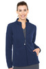 Performance Fleece Jacket by Med Couture 8684 in New Navy