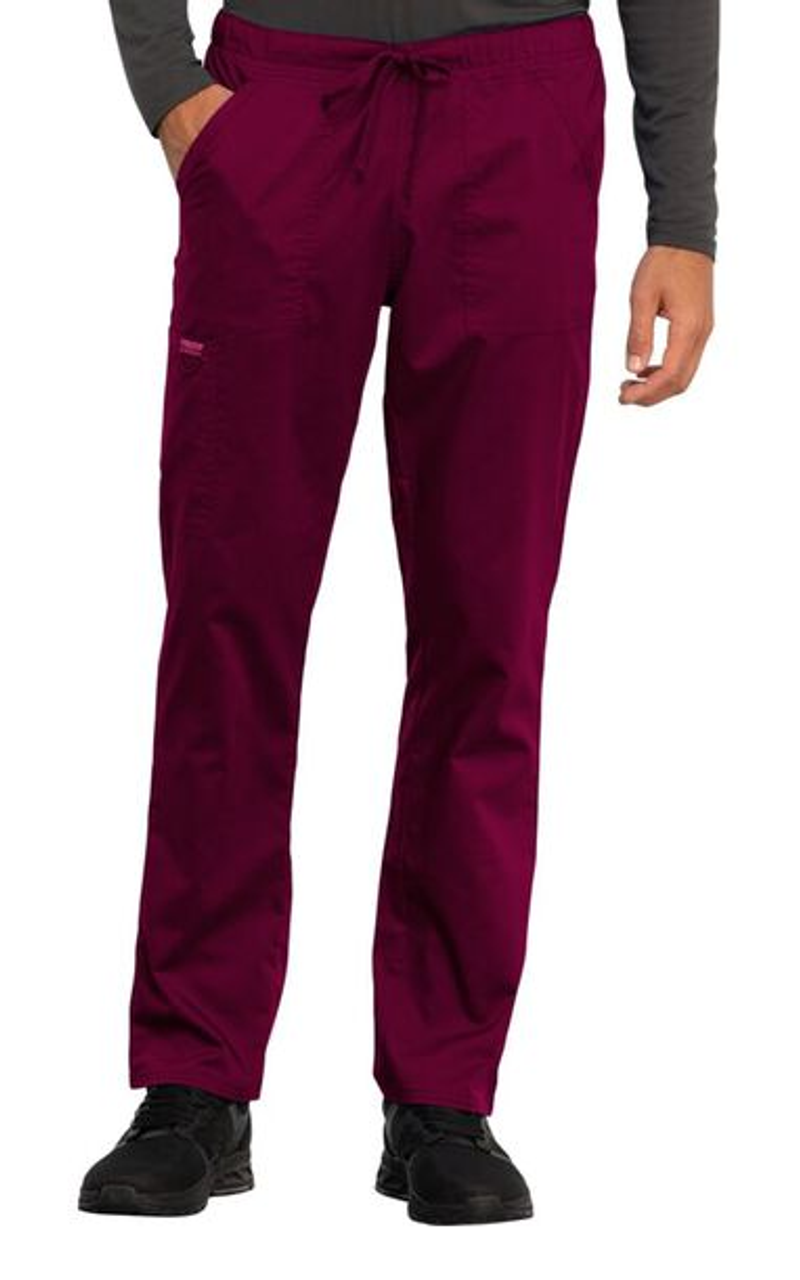 Cherokee Workwear Unisex Drawstring Cargo Scrub Pants - 4100