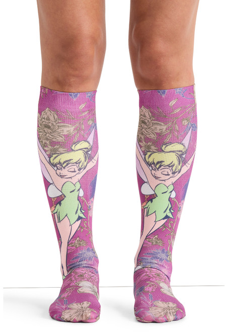 Tooniforms by Cherokee Women's Knee High 8-15 Mmhg In Moonlit Path
