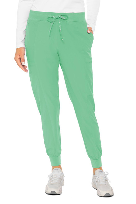 Cherokee Allura Women's Mid Rise Joggers (Petite) - Just Scrubs