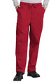 Cherokee Fly Front Cargo Pants In Red