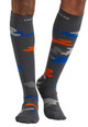 Footwear by Cherokee Men's Bold Print Compression Sock In Camo Craze