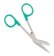 5 1/2" Listermate Stainless Steel Bandage Scissors In Teal