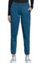 Revolution by Cherokee Workwear Women's Jogger Scrub Pant In Caribbean Blue