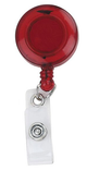 Prestige Medical Retracteze Badge/ID Holder Clip In Ruby