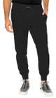 RothWear by Med Couture Men's Bowen Jogger Scrub Pant 7777 in Black