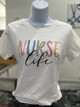 Printed t-shirt in "Nurse Life"