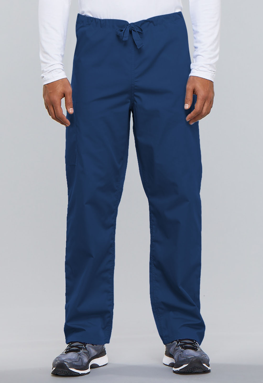 Cherokee Workwear 4100 Scrubs Pants Unisex Drawstring Cargo Royal | Medshop  Malaysia