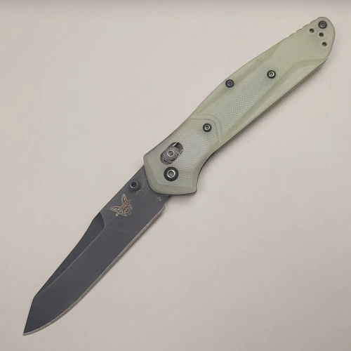 Benchmade 940 Osborne Blade HQ Exclusive Knife Jade G10 M4 Black Blade AXIS