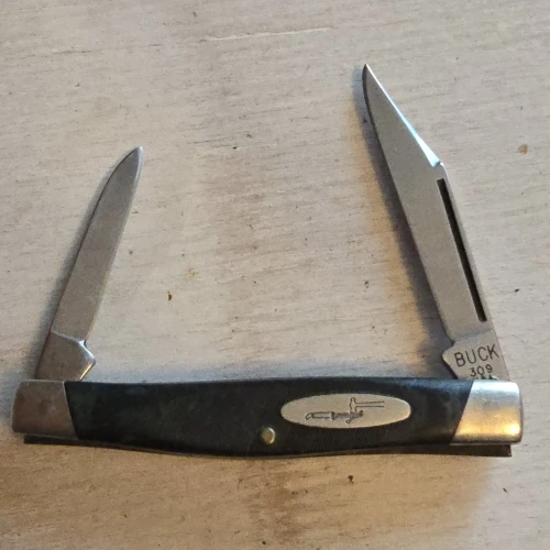 BUCK KNIVES 309 COMPANION 2 BLADE STOCKMAN POCKET KNIFE 1972-1986