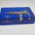 ACTION ARMS LTD UZI "THE BEST THERE IS" ACRYLIC LUCITE BLUE BLOCK DISPLAY