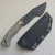 BOKER PLUS PLUS MINI TRACKER 2.0 FIXED BLADE KNIFE MICARTA HNDL & SHEATH 02BO113