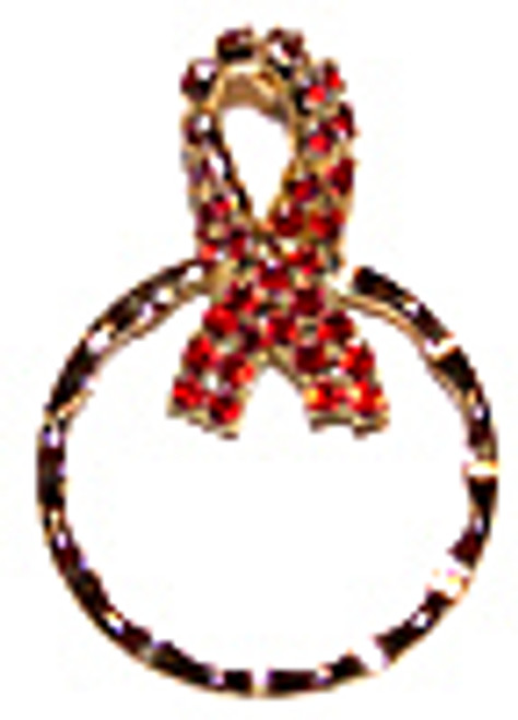 Red Ribbon Pin