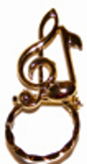 SPEC pin Note & Clef music pin