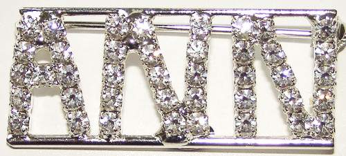 ANN crystal name pin