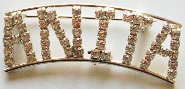 ANITA crystal name pin
