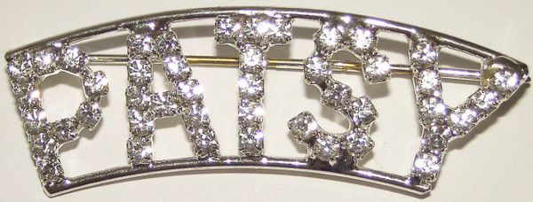 PATSY crystal name pin