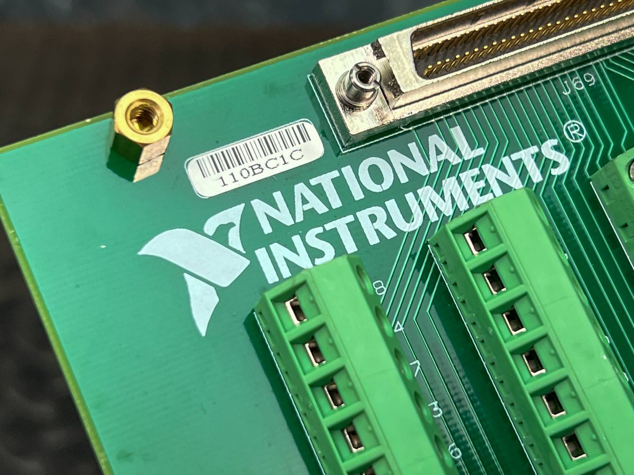 中古 National Instruments CONNECTOR O (AI0-15) NI PCI-6251 M SERIES MULTIFUNCTION DAQ DEVICE(CARR50905B043) NI BNC-2120 (Shield Connector Block for 68-Pin M Series, S Series