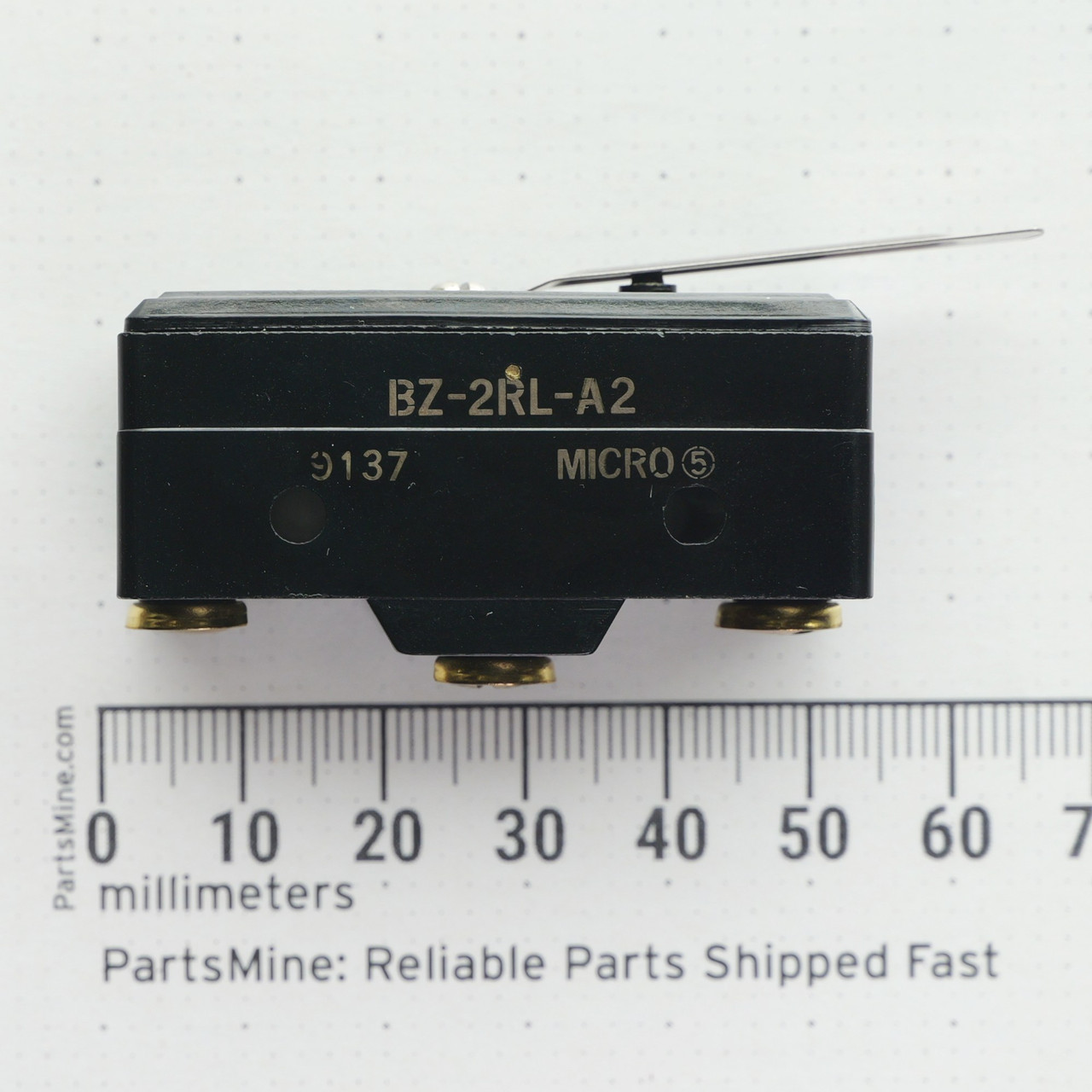 MICRO SWITCH BZ-2RL-A2 Snap Action Switch Lever SPDT NOS
