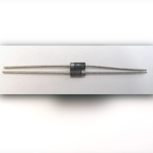 Two Motorola SA78A axial leaded TVS diodes shown side by side with uncut wire leads.