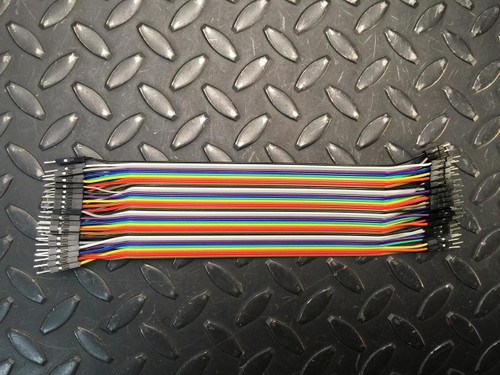 40pcs, 200mm Breadboard Jumper Wires Male/Male