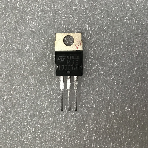 STMicroelectronics MJE13007A Silicon NPN Switching Through Hole 80 W Transistor Y19538