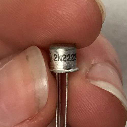 Motorola 2N2222A Small Signal Bipolar 0.8A I(C) Transistor Y19634