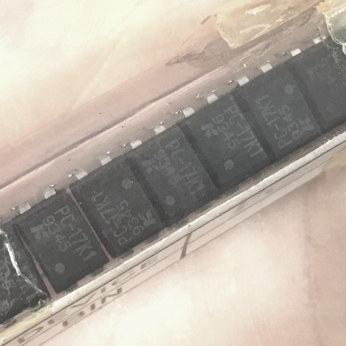 Close-up of device bodies marked PC-17K1 and 9345 with small K logo