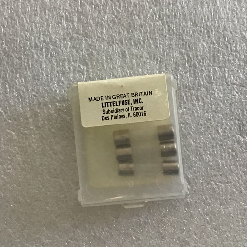 Littelfuse 717H Littelfuse Miniature Glass Fuse, 250V 500mA Y19199 | PartsMine.com