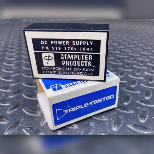 PM 519 nameplate reading DC POWER SUPPLY 170V 10MA, Computer Products Component Division Fort Lauderdale