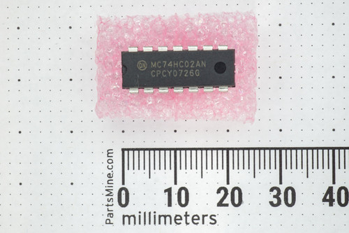 ON Semiconductor MC74HC02AN Quad 2-Input NOR Gate High - J22062 | PartsMine.com