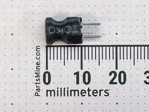 Toko 822LY-3R3M, 3.3uH Fixed Inductor, Radial Leads, Through-Hole - Y19419 | PartsMine.com