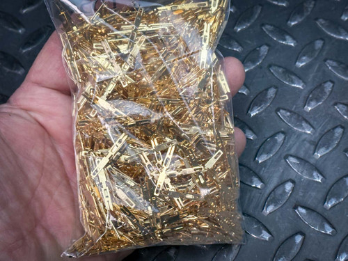 1 lb. Unused Brass Connector Pins - Ships quick from PartsMine.com.