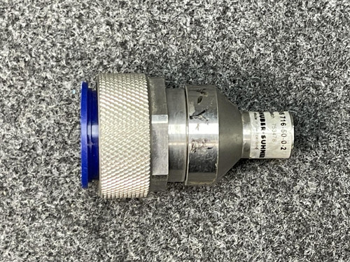 HUBER+SUHNER 65 716-50-0-2 RF Terminator, 50 Ω, 0-4 GHz, 7/16 Plug - Used & Clean - B23017 | PartsMine.com