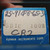 Original blue Kurman Instruments Corp box label stamped 5DIC 1003, handwritten 25-9148-65-3 and CR2