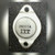 Top of a light metal TO-3 style transistor can printed 2N351A over the ITT logo