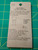Card back for 272-1301 listing SFE10.7MA5-A specifications and pin assignment diagram